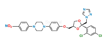 Picture of Itraconazole Nitrophenyl Impurity