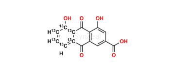 Picture of Diacerein EP Impurity C 13C6