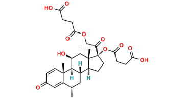 Picture of Methylprednisolone 17, 21-disuccinate