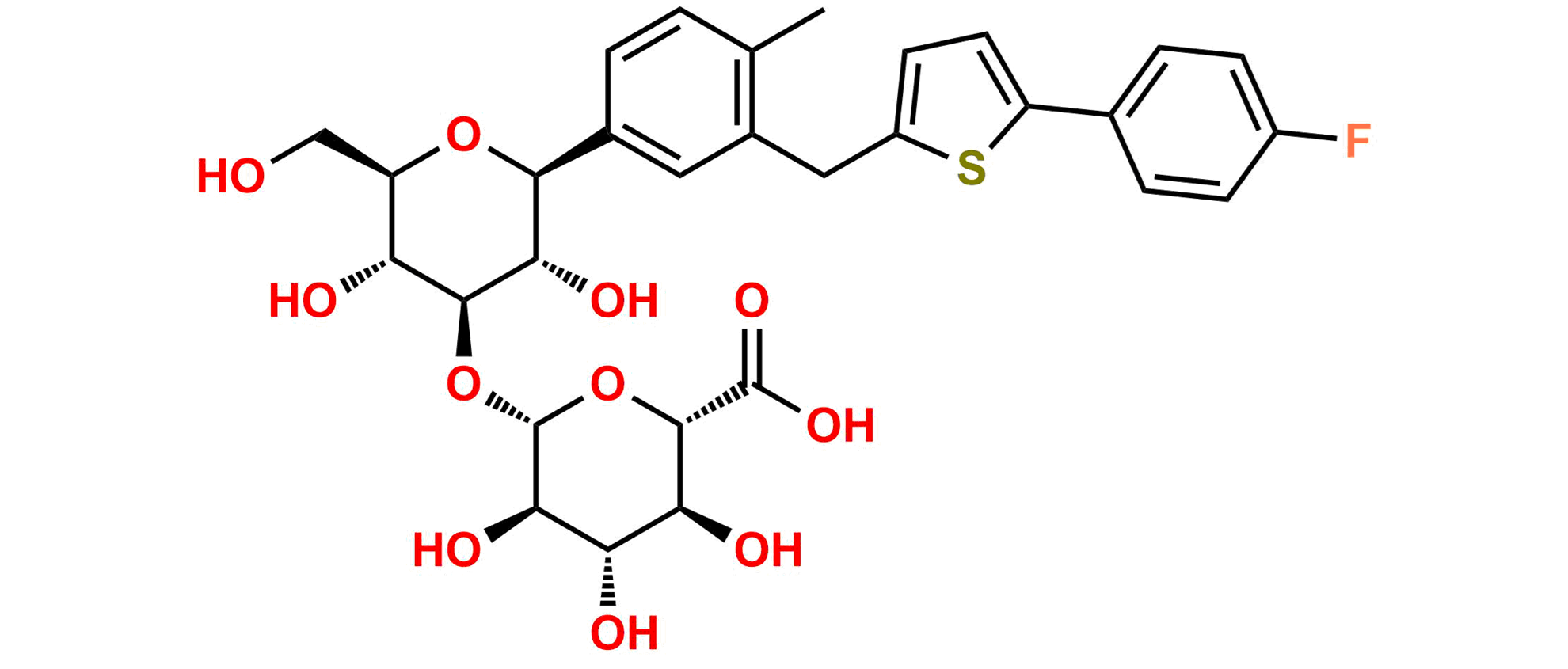 Picture of Canagliflozin Impurity 40