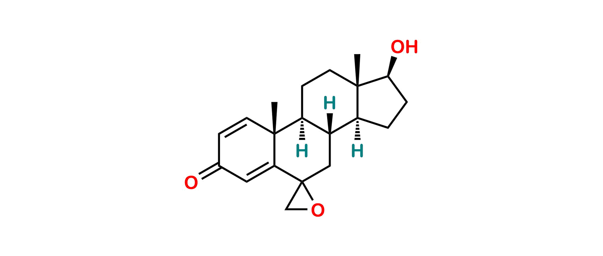 Picture of 17-Beta-Hydroxy Exemestane Epoxide