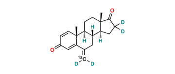 Picture of Exemestane 13C D4