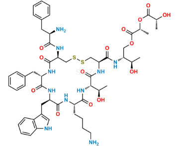 Picture of L-Lactolactoyl-Thr-Octreotide