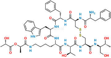 Picture of L-Lactolactoyl-Lys-Octreotide