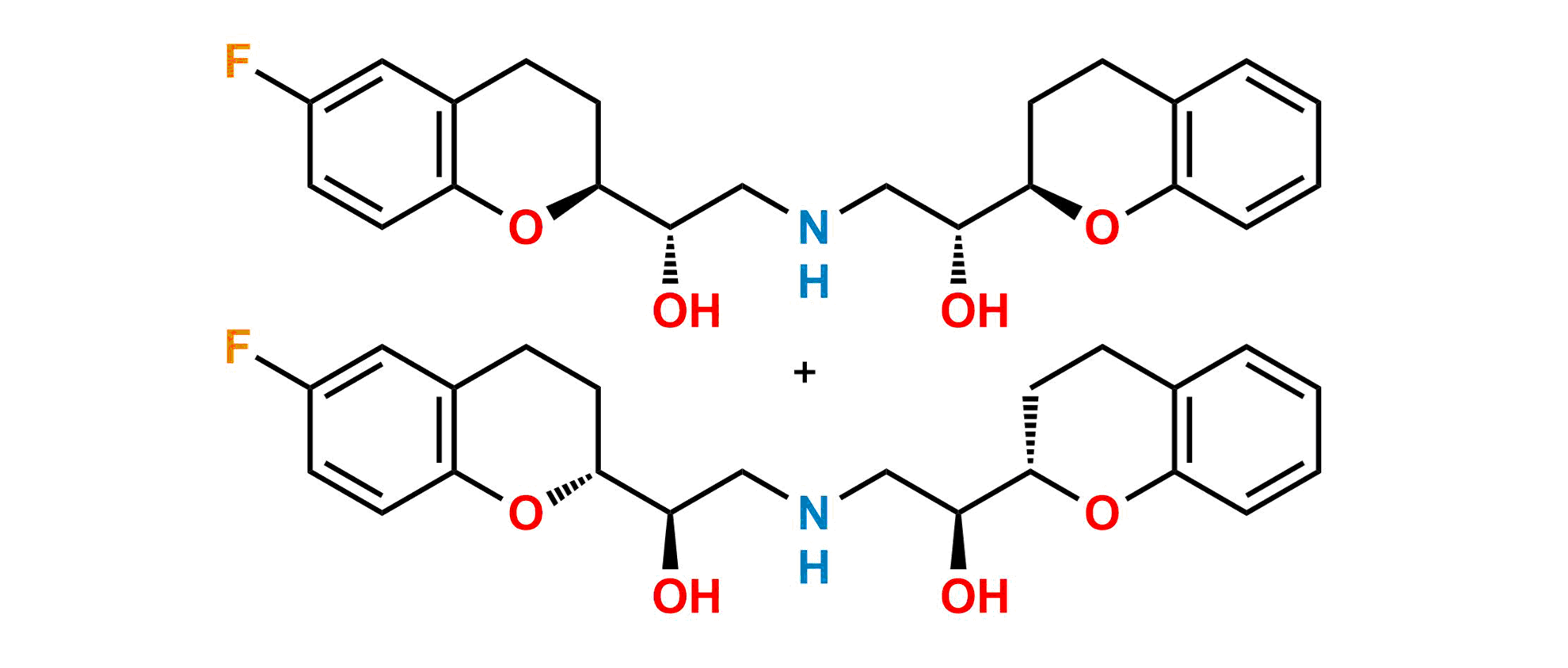 Picture of Desfluoro Nebivolol (SSRR and RRSS)