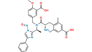 Picture of N-Nitroso Eluxadoline Diacid Impurity