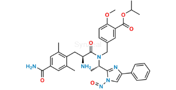 Picture of N-Nitroso Eluxadoline Isopropyl ester impurity