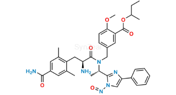 Picture of N-Nitroso Eluxadoline Butyl ester Impurity