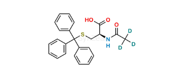 Picture of N-(Scetyl-d3)-S-trityl-L-cysteine