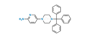 Picture of Ribociclib Amino Trityl Impurity