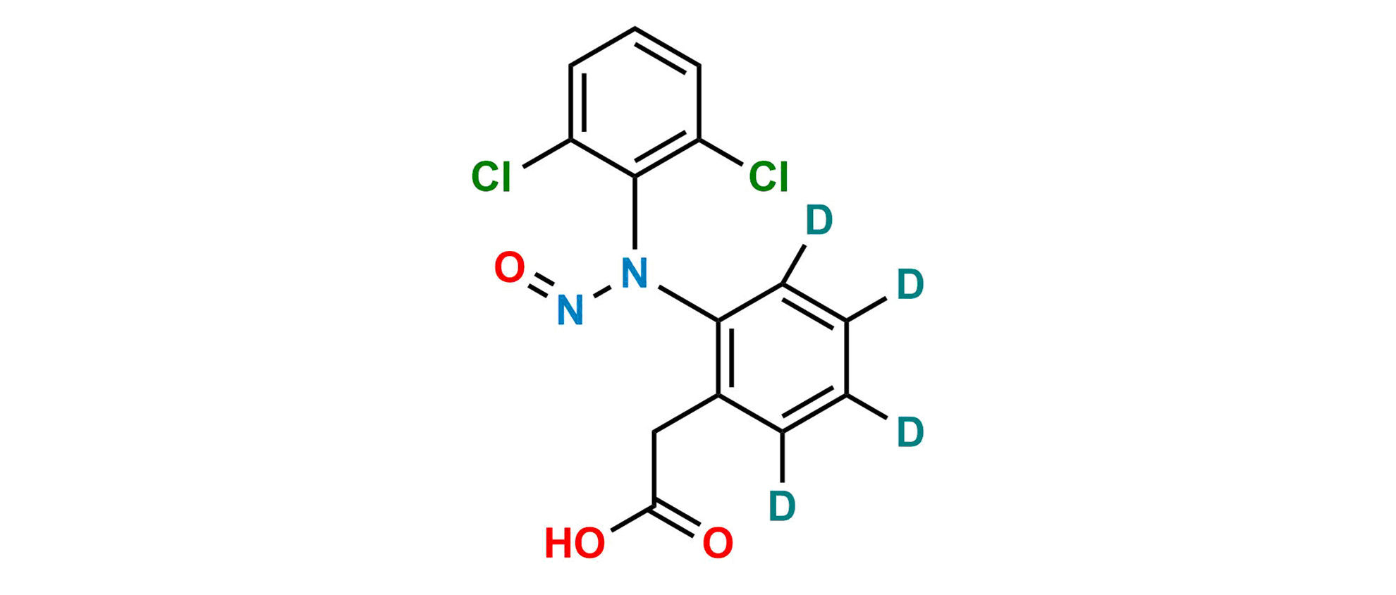 Picture of N-Nitroso Diclofenac D4