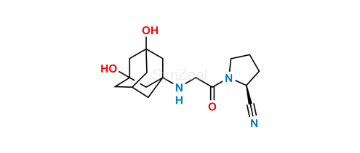 Picture of Vildagliptin Dihydroxy Impurity 