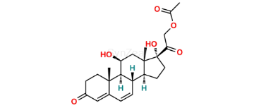 Picture of 6-Dehydrocortisol Acetate