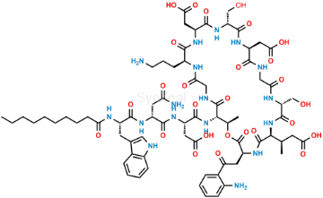 Picture of Hydroxy Derivative of Daptomycin