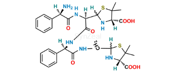 Picture of Ampicillin Decarboxylated Open Ring Dimer 