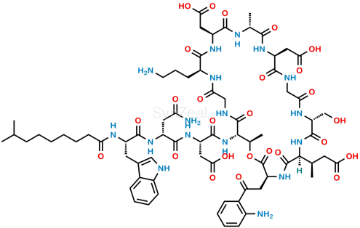 Picture of Daptomycin Isodecy Acyl Isomer