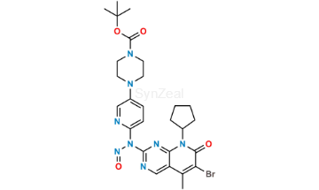 Picture of Palbociclib N-BOC 6-Bromo Analog Nitroso Impurity