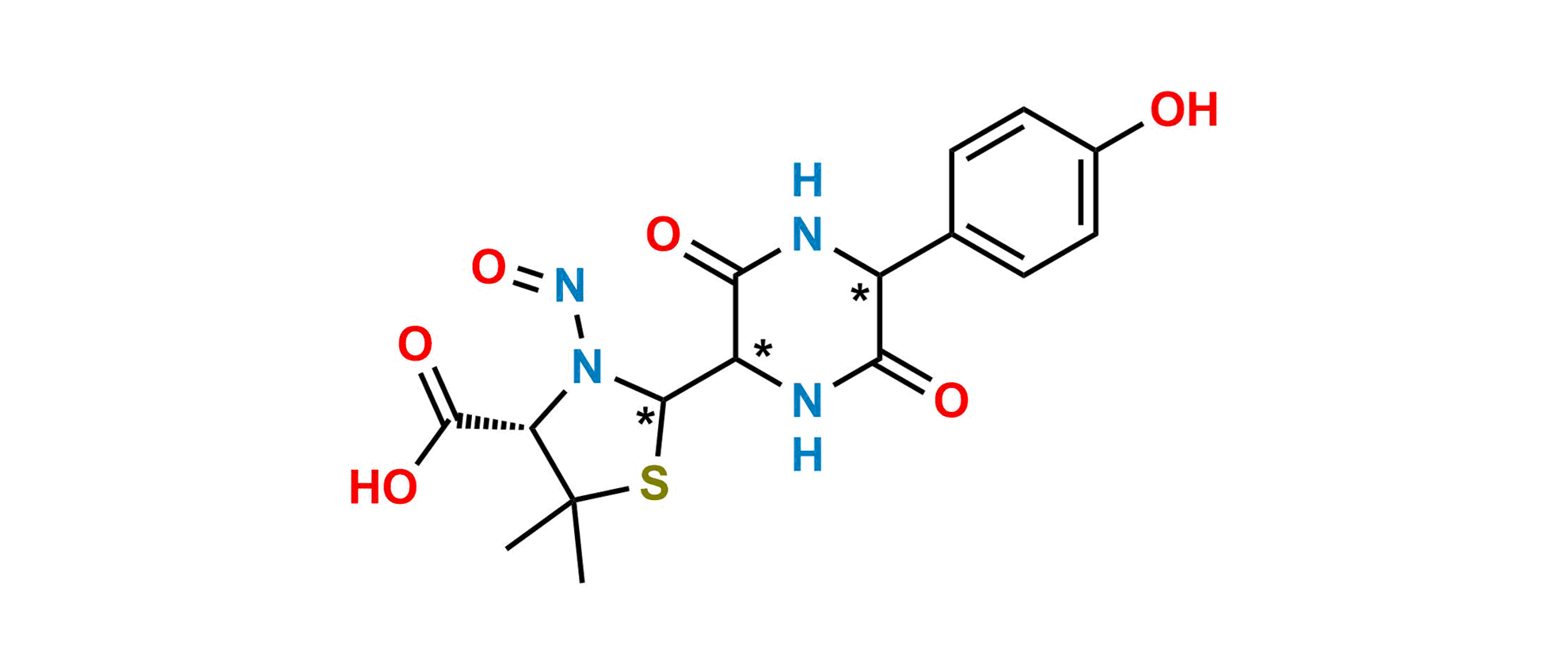 Picture of N-Nitroso Amoxicillin EP Impurity C