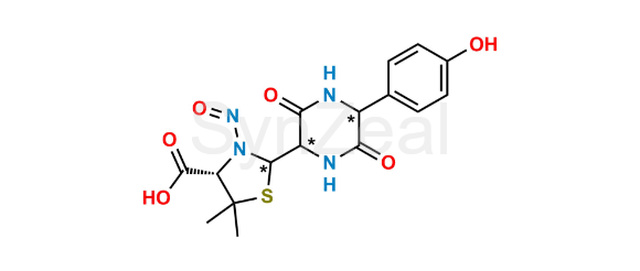 Picture of N-Nitroso Amoxicillin EP Impurity C