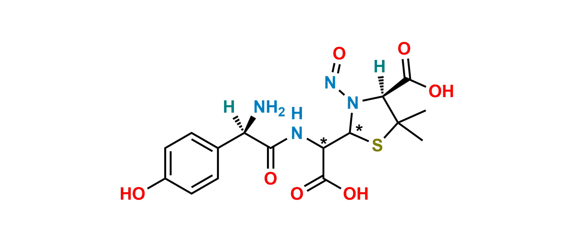 Picture of N-Nitroso Amoxicillin EP Impurity D