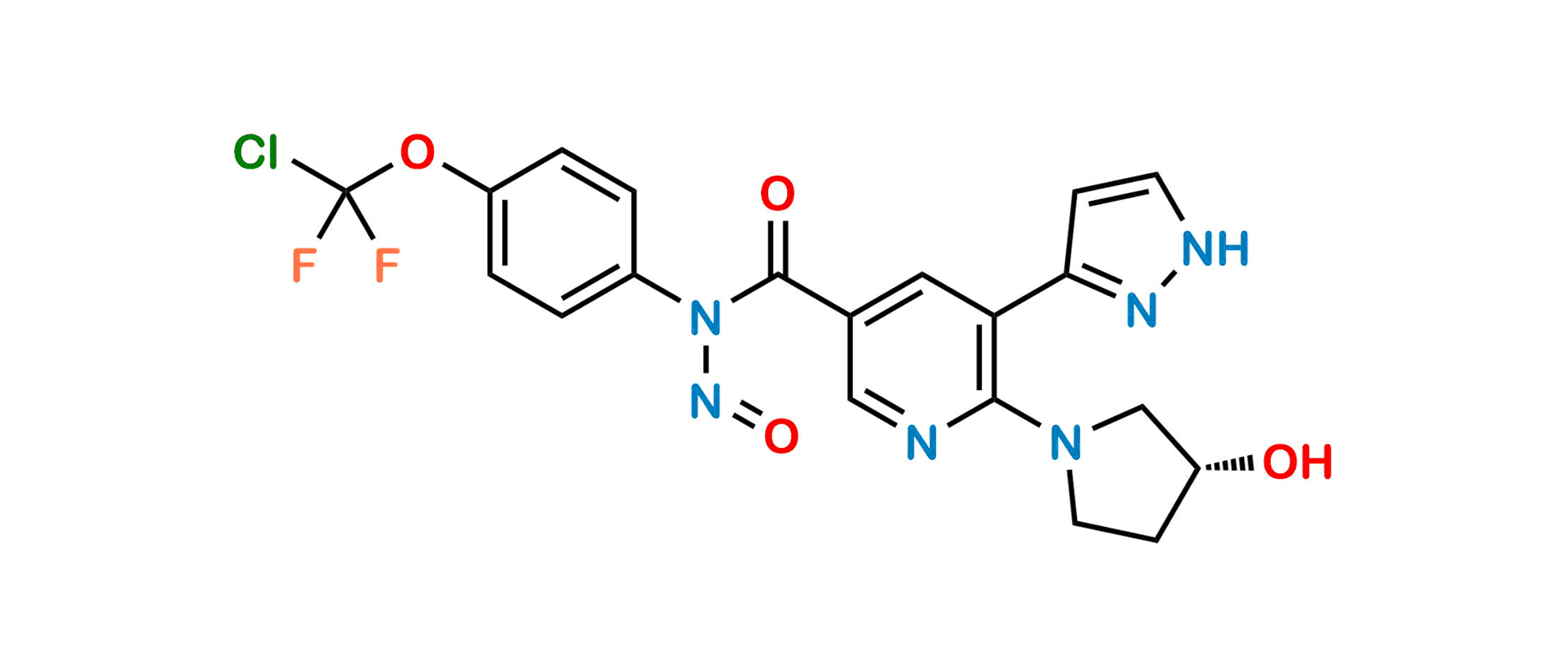 Picture of N-Nitroso Asciminib