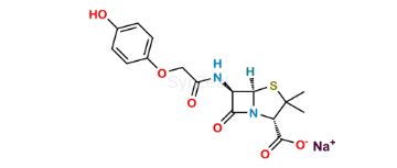 Picture of Phenoxymethylpenicillin EP Impurity D (Sodium salt)